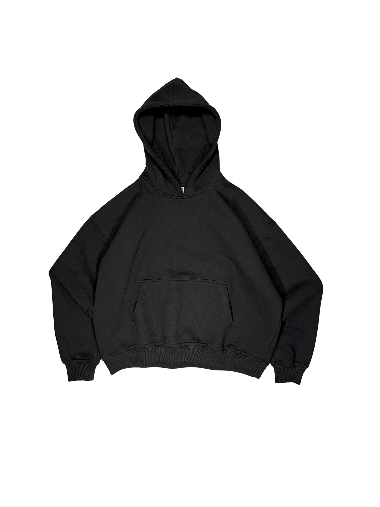 BOXY BLACK HOODIE [PREORDER]